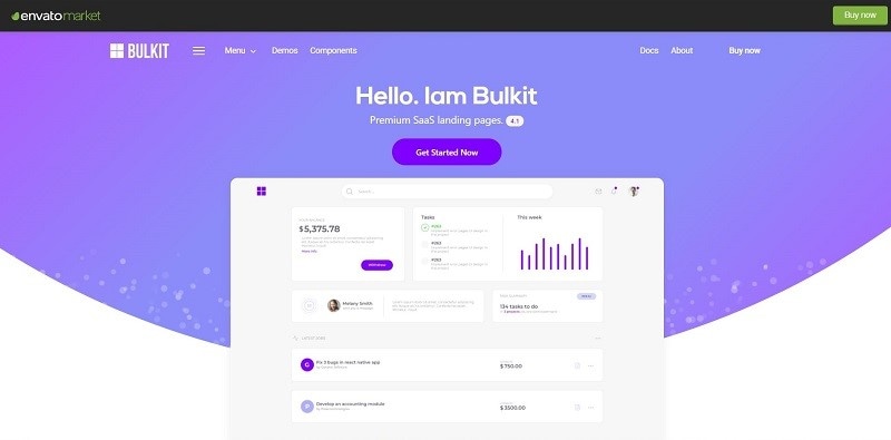 it company website template free