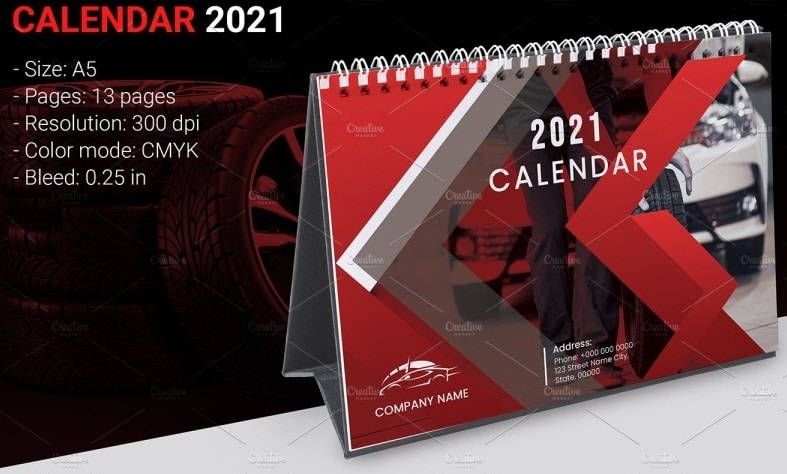 calendar cover design
