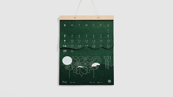 unusual and creative calendar designs