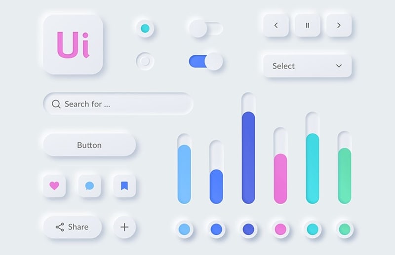 neumorphism ui