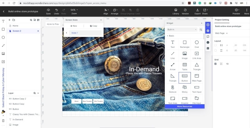 build online store