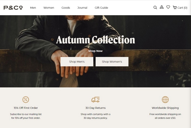 ecommerce website design