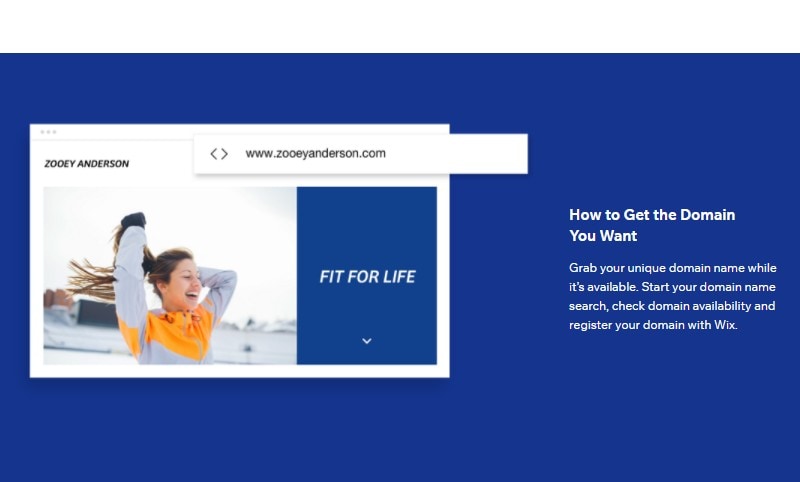  wix create a website