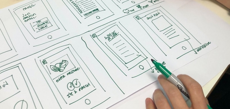 steps ui design