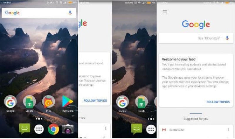 google toolbar for android