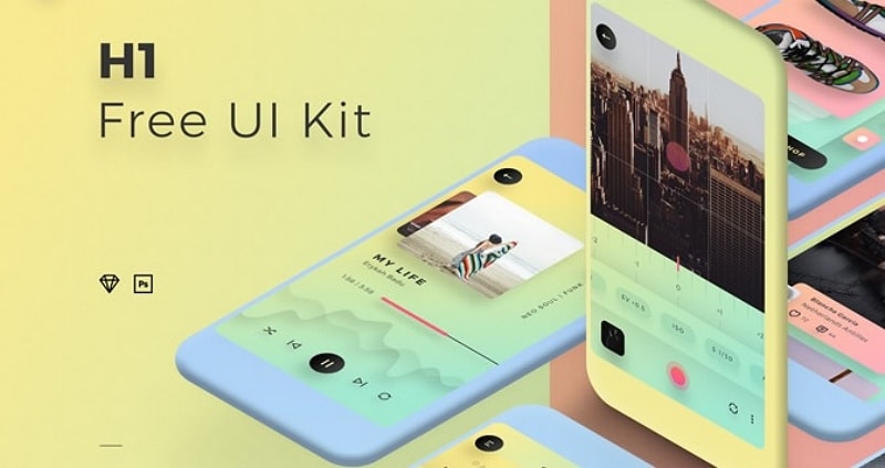 ios wireframe kit