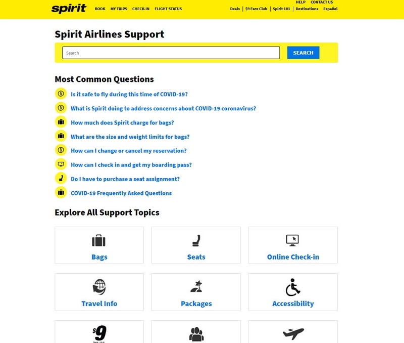 faqs page design