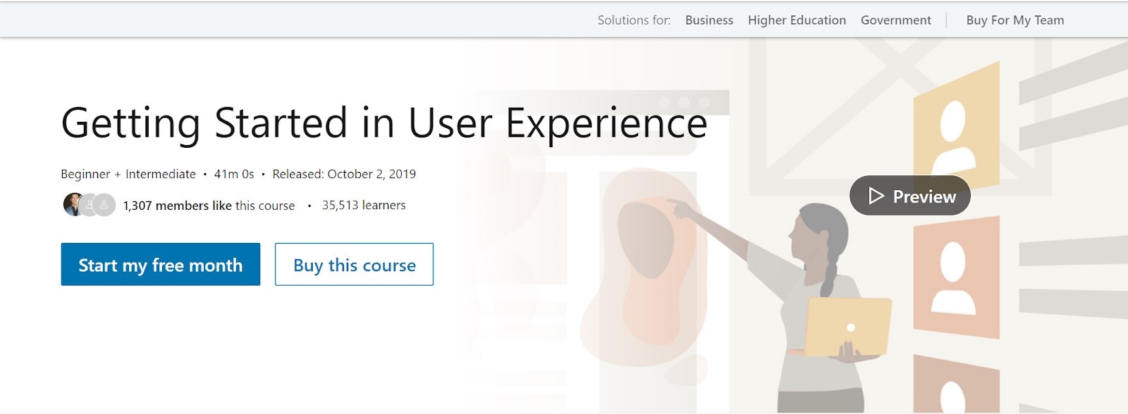 linkedin ux