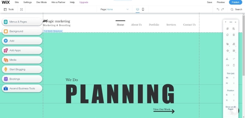 website building and hosting