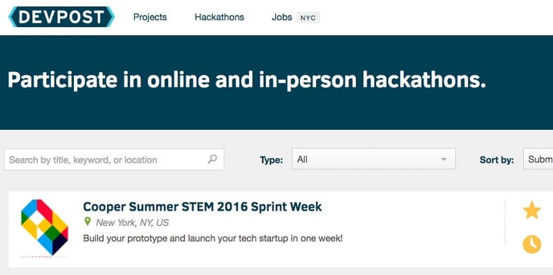 hackathon official website