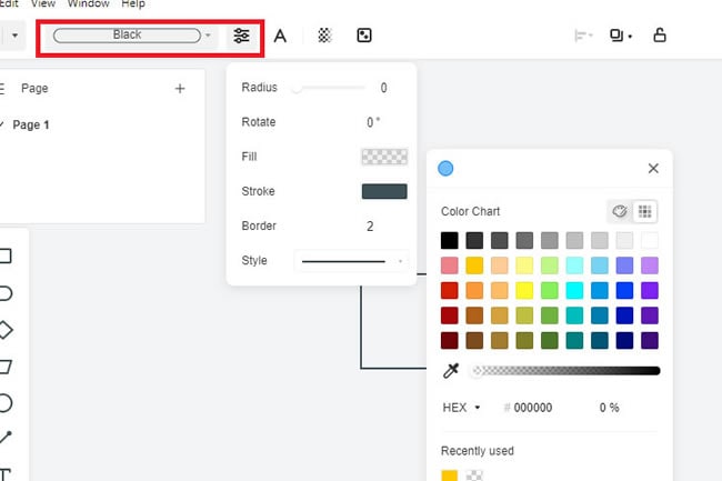 change color