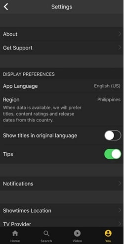 ios settings page design