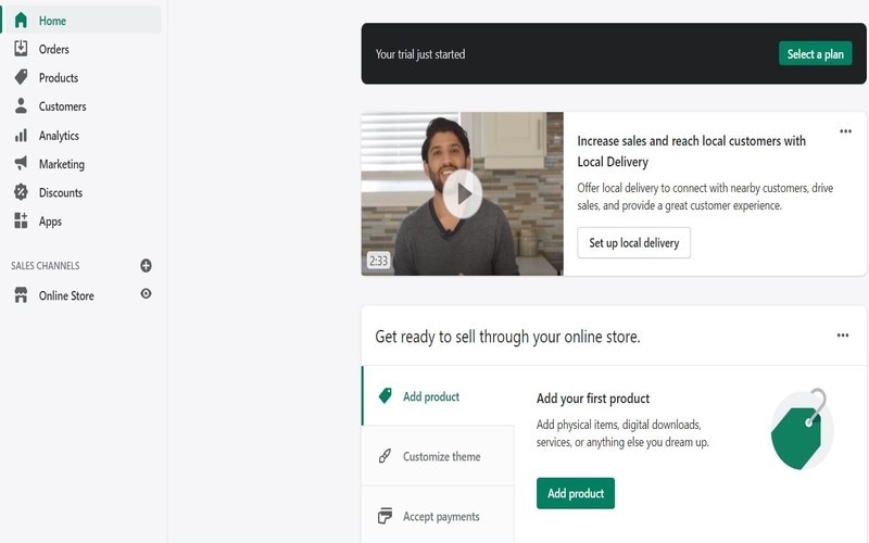 creating an online store