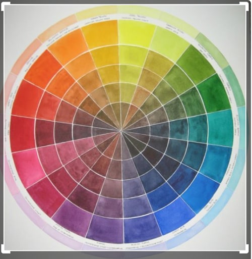 color wheel images