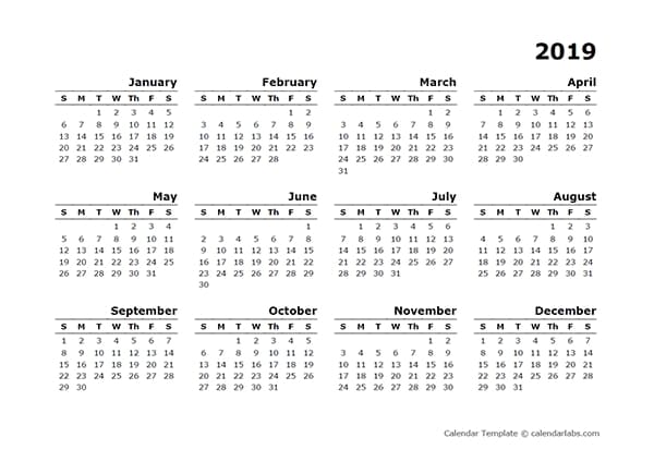 calendar design templates