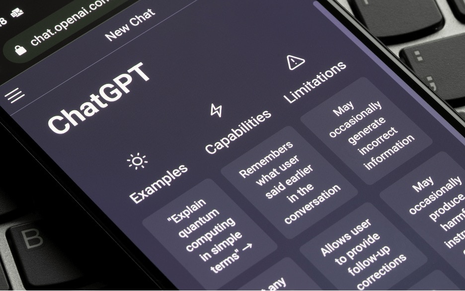 chatgpt by openai on a smartphone