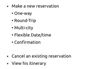 software development requirements document