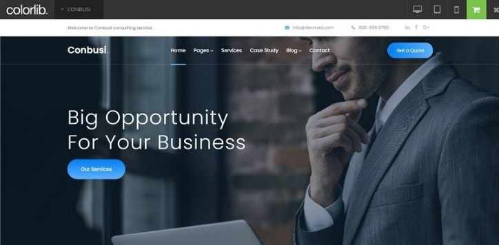 business website templates free