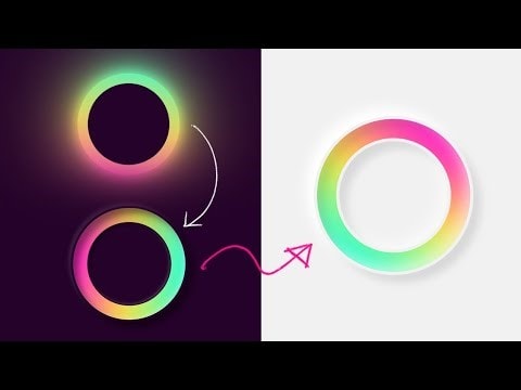 neomorphism UI design