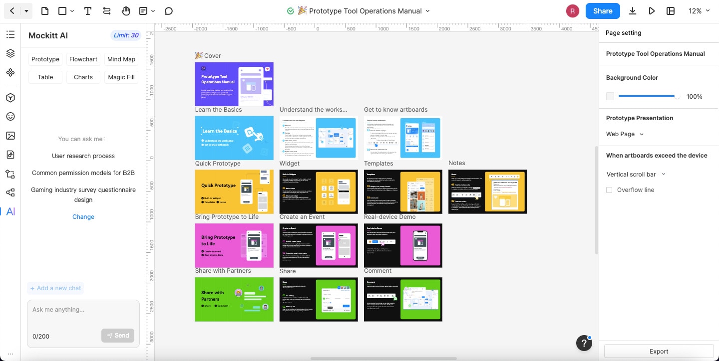 mockitt ai homepage