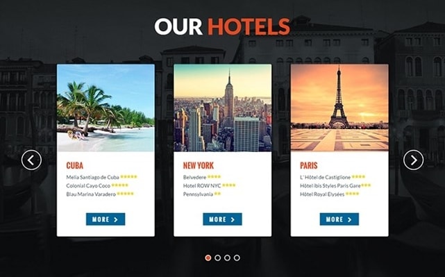 carousel web design