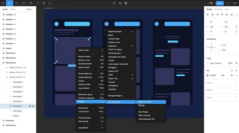 figma to html