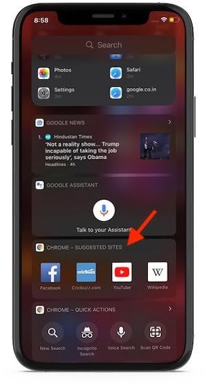 cool widgets iphone