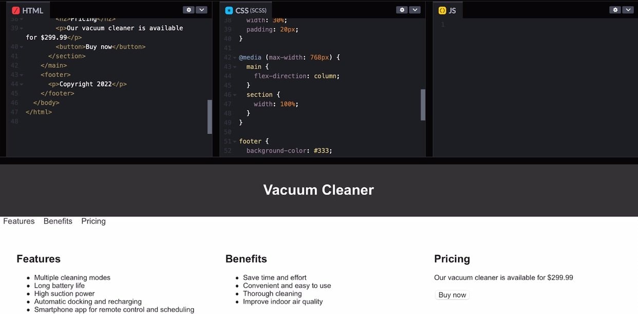 html and css codes generated by chatgpt