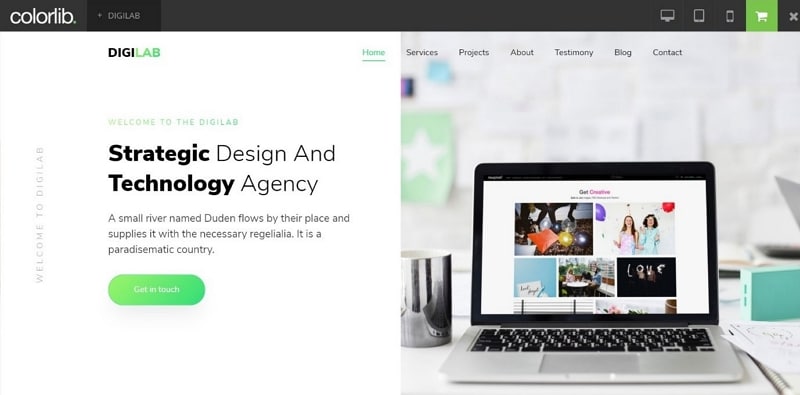 template responsive free