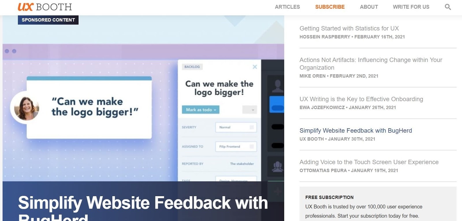 ux design blog