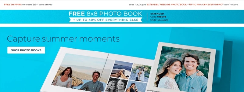 shutterfly create mobile header design