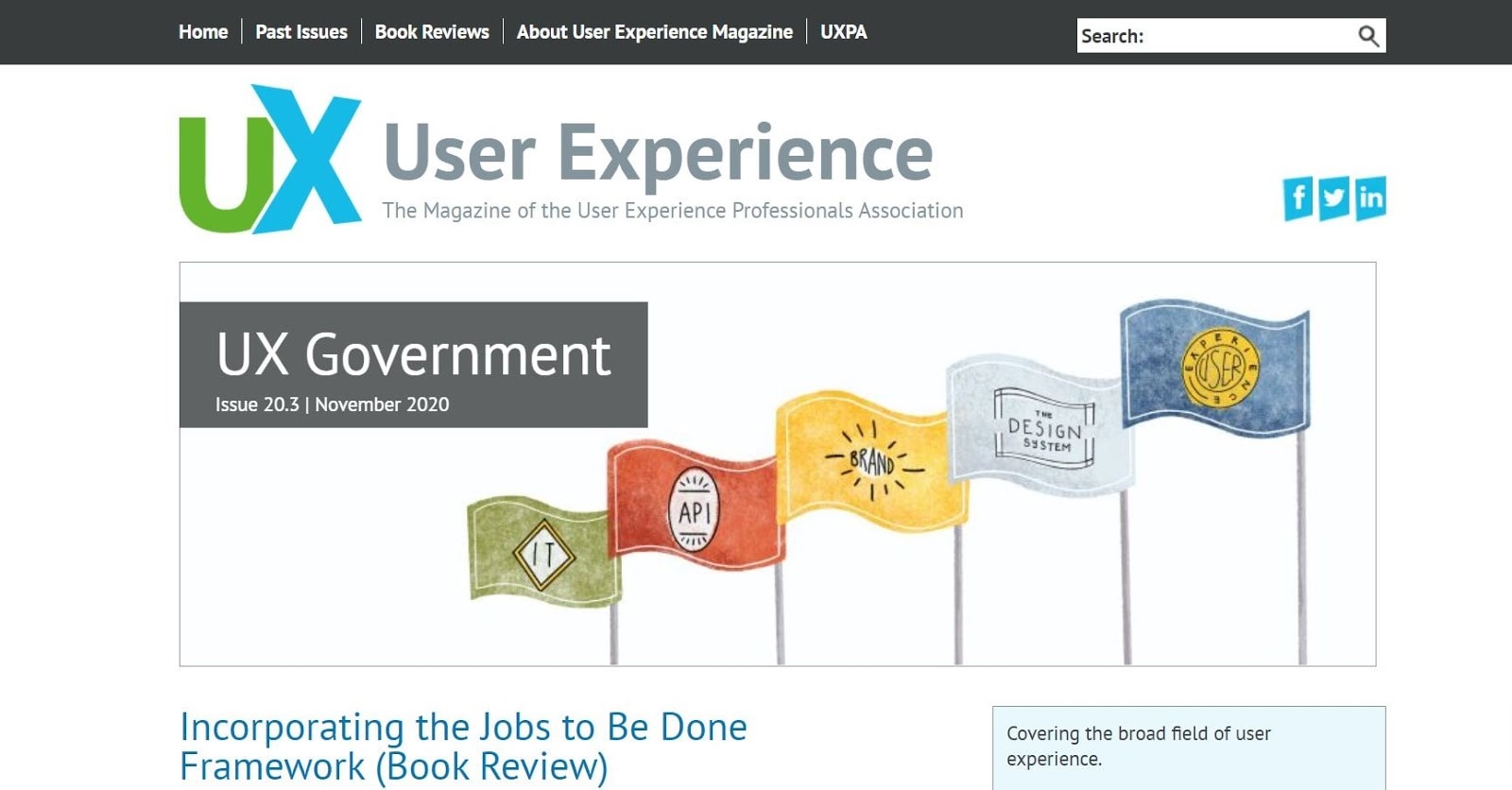 user experience magazine