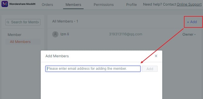 invite enterprise members