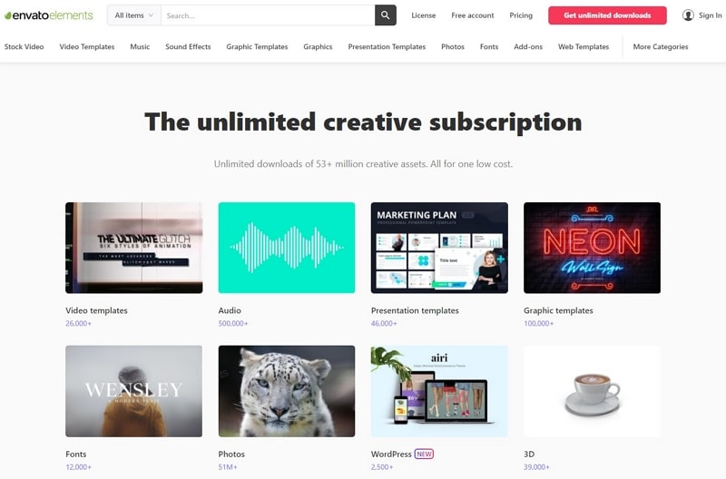 clean website design examples