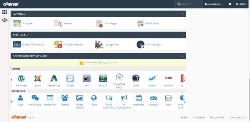 create wordpress site