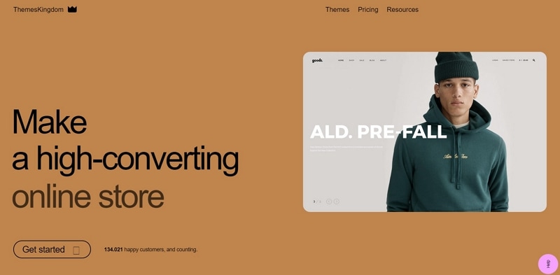 clean website design