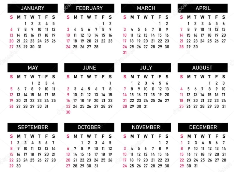 unique calendar designs