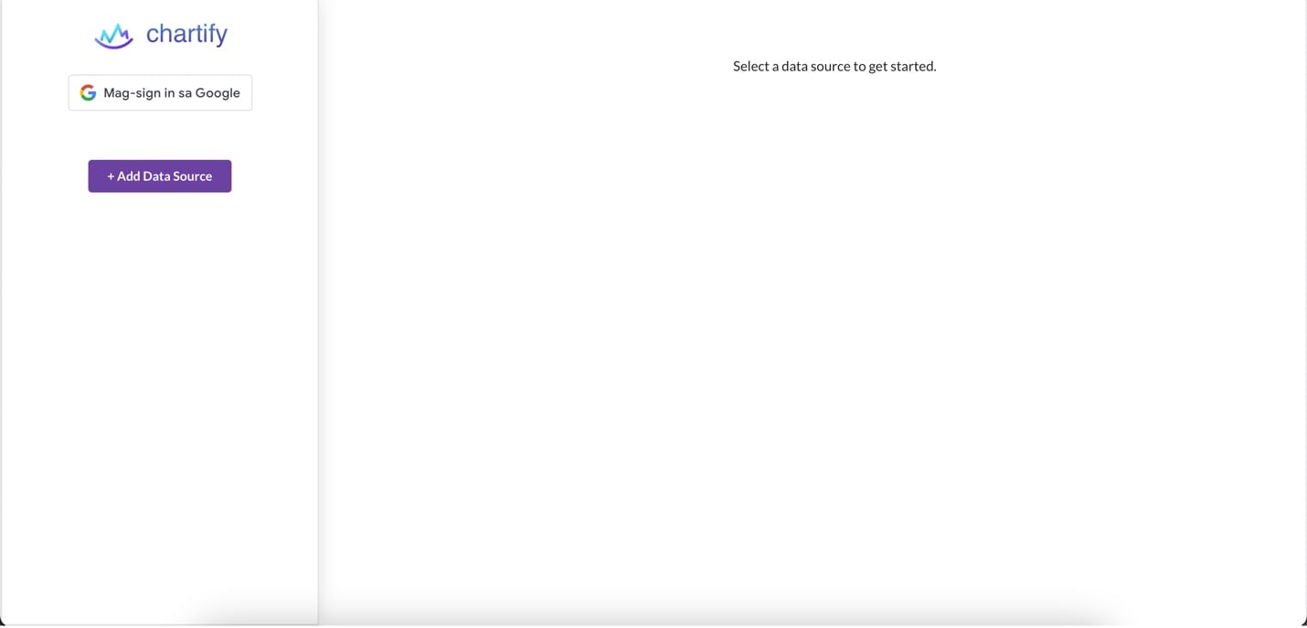 chartify interface