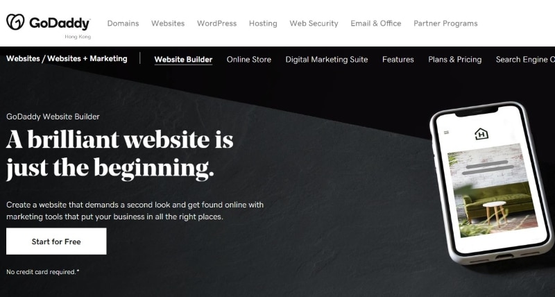 godaddy website hosting
