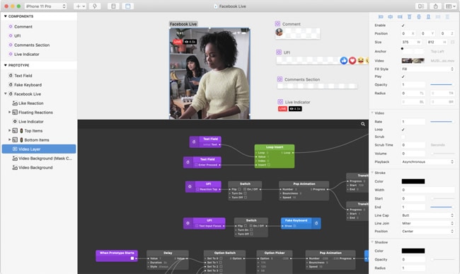 origami studio prototype tool