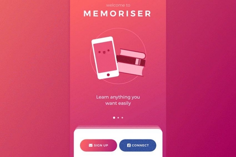 sign up page design in android