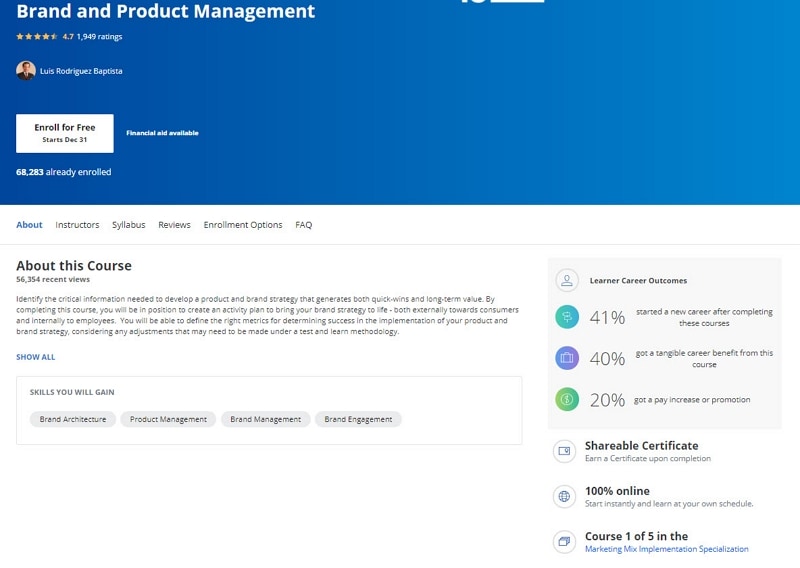 product management courses