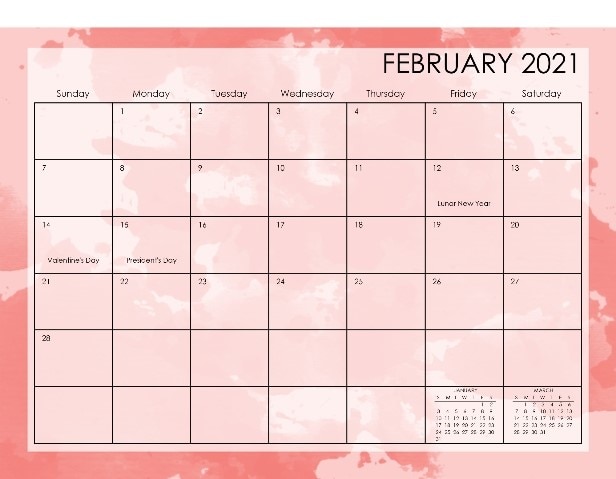 create your own photo calendar