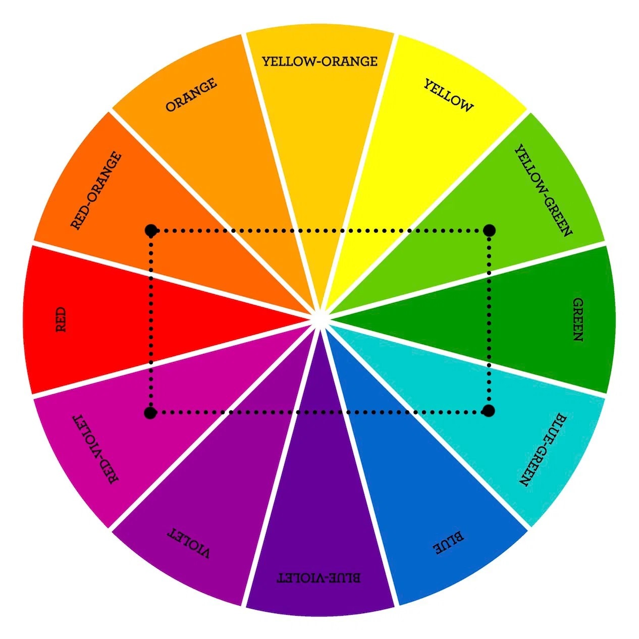 flat color palette
