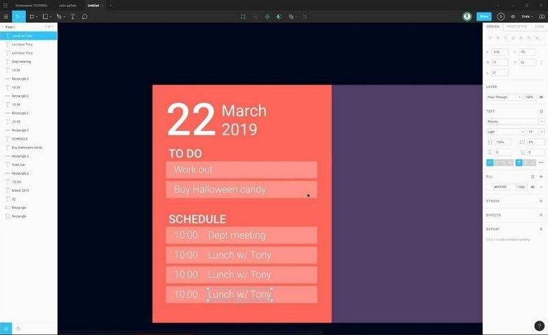 calendar ui kit figma