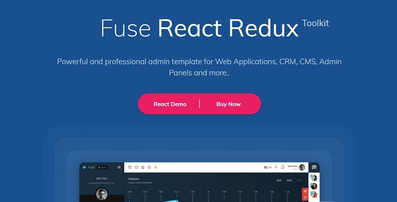 react website template free
