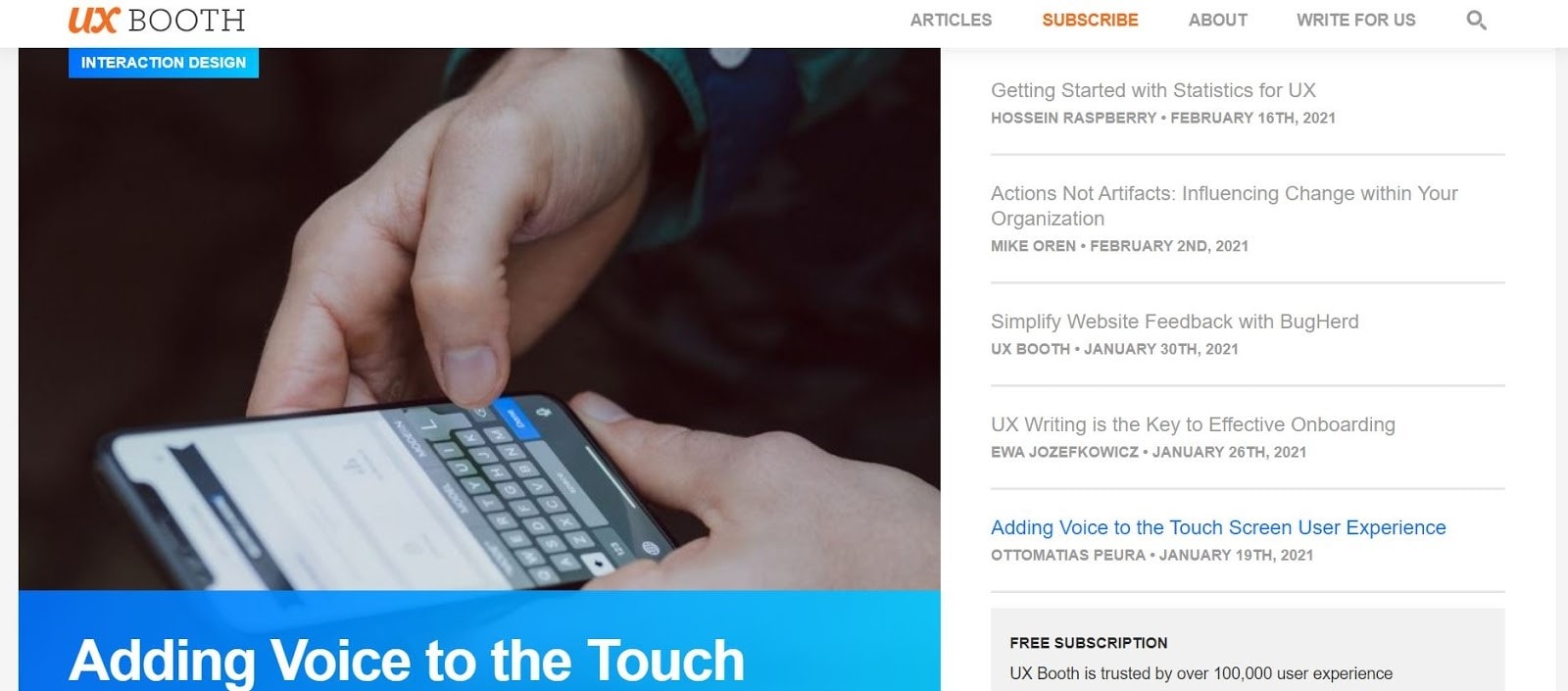 smashing magazine ux