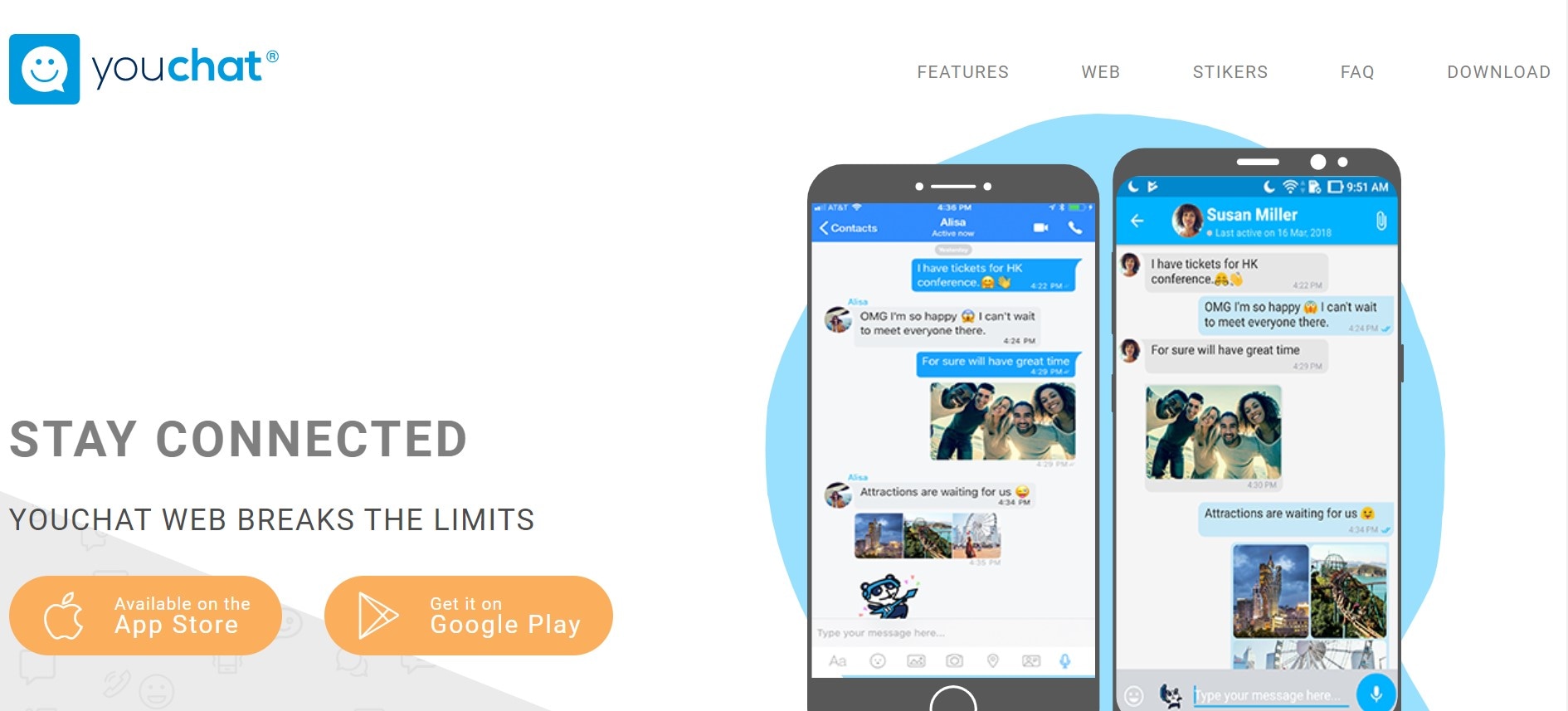 the interface of youchat