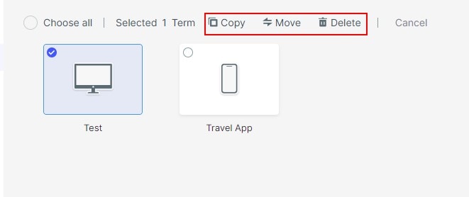 move items in batch