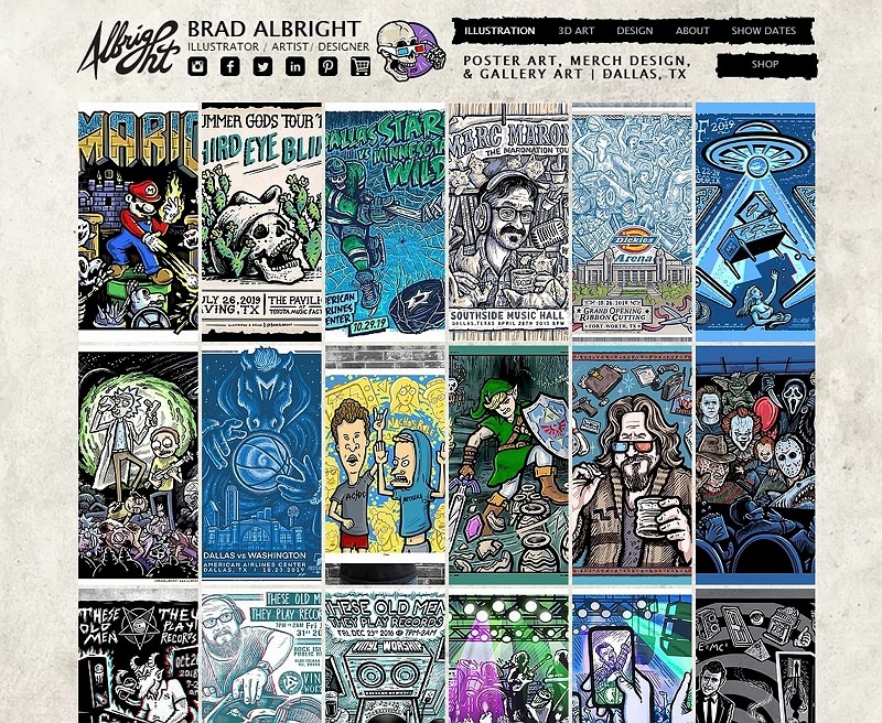 art and design websites